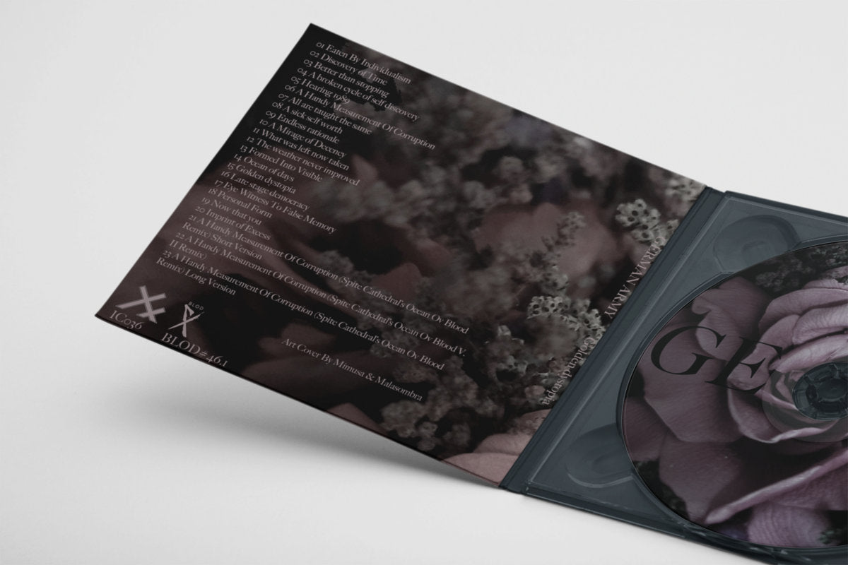 German Army - Golden Dystopia (CD + Book) (IC036 / Blod#46.1L)