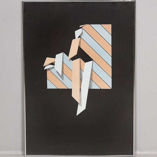 Lennart Nyström 'Grafisk komposition' - Colour Litography