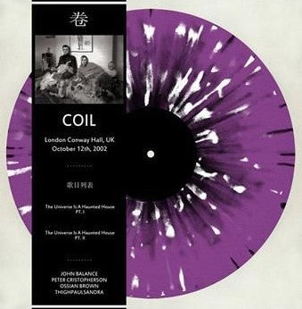 Coil - London Conway Hall, October 12th, 2002 (LP) (WEST926)