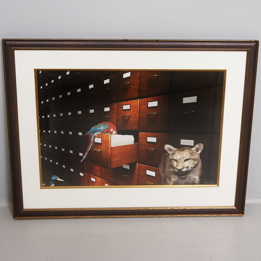 Pierre E.G. - 'Wild Index' Offset Print