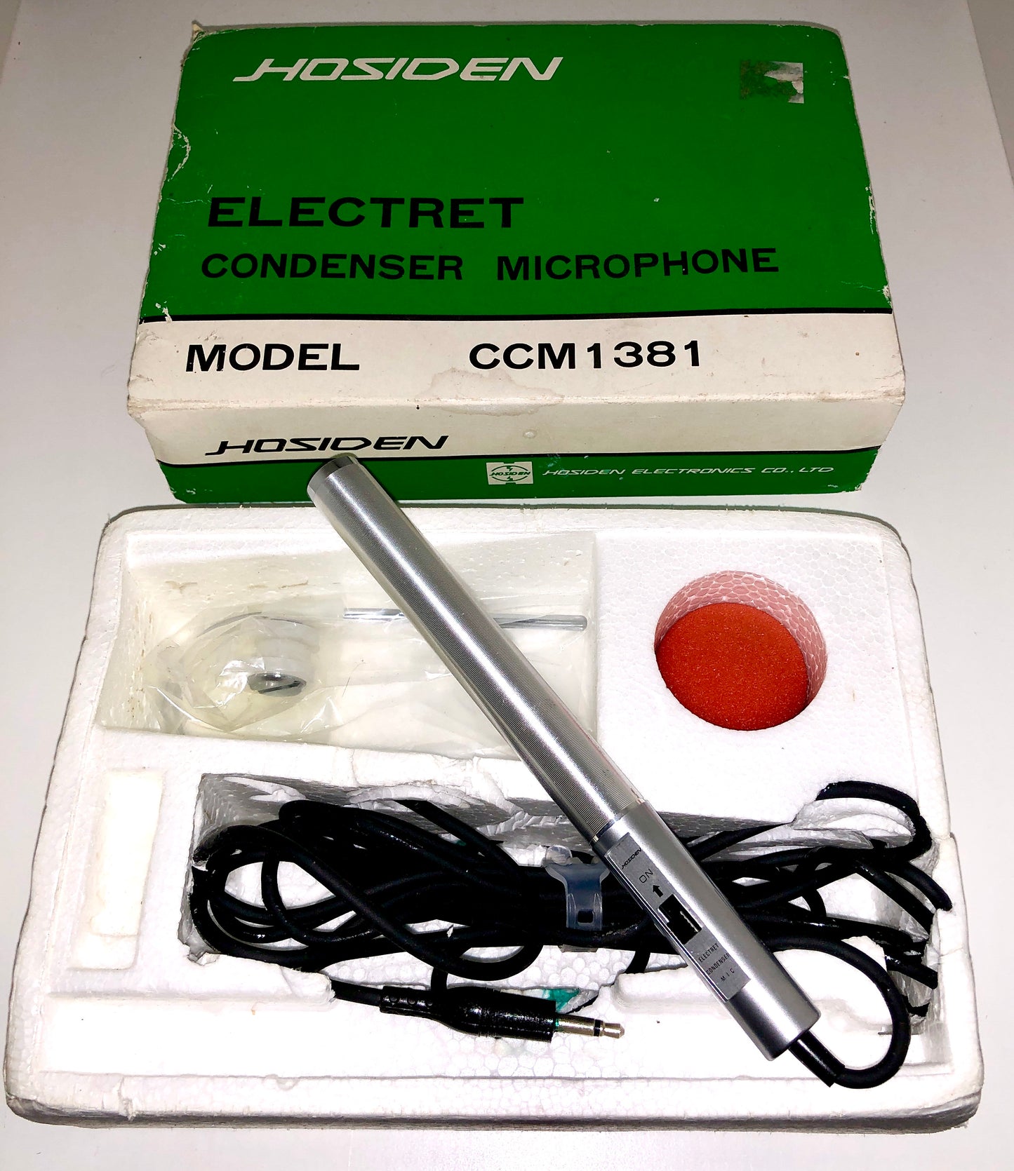 Microphone - Hosiden Electret Condenser Microphone (CCM1381)