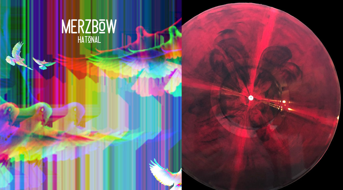 Merzbow - Hatonal (LP) (Red and black smoke marbled vinyl) (BLOD#20 / ICV003)