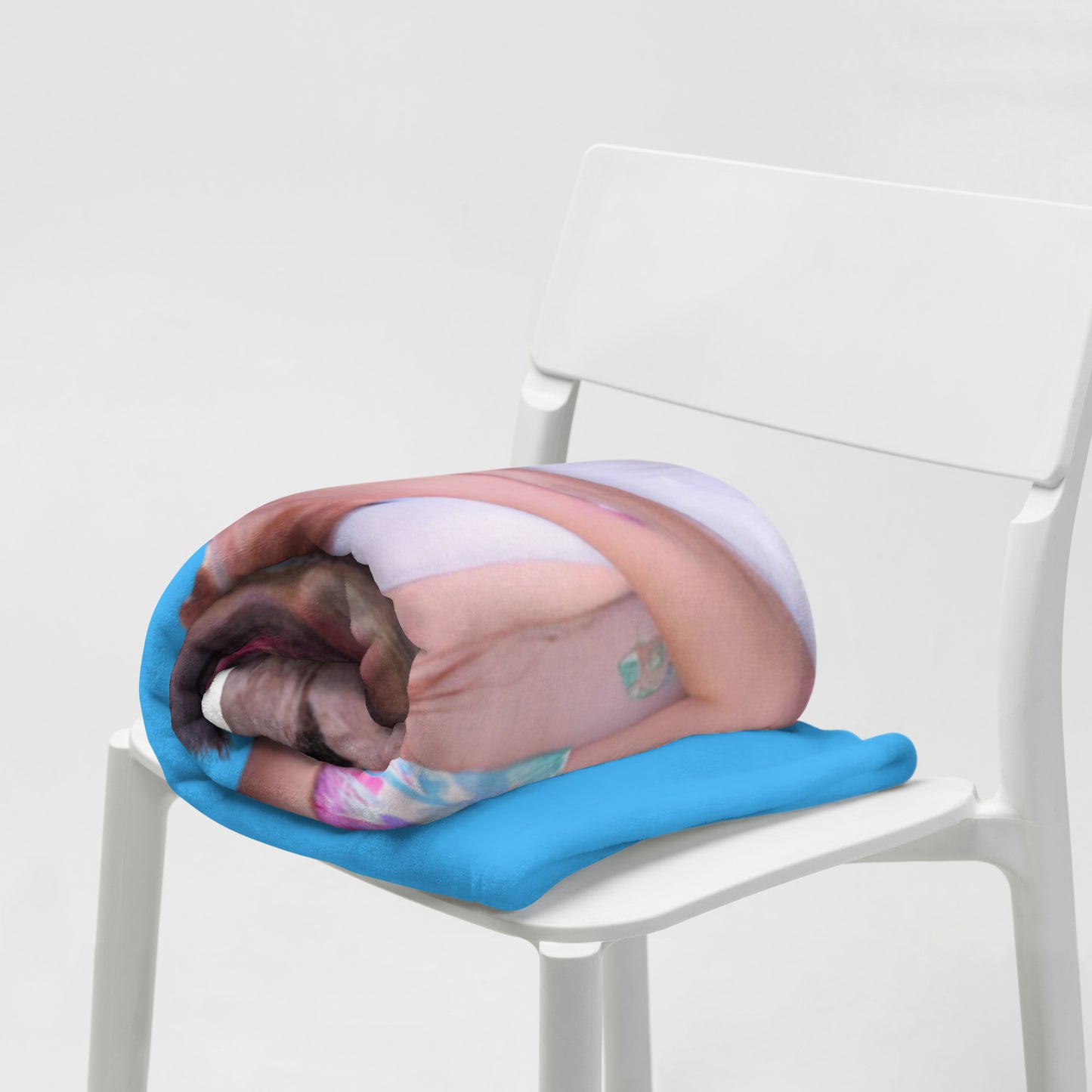 Mandaughter Throw Blanket